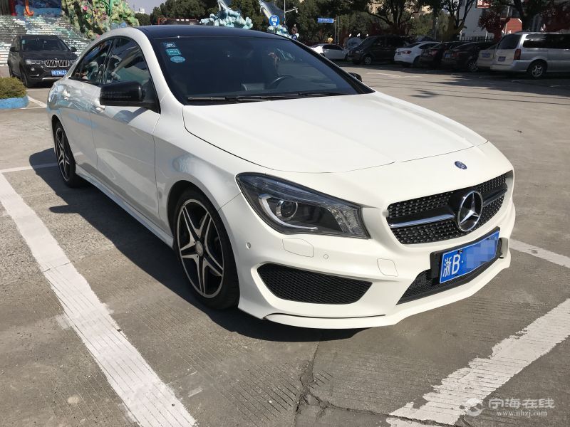 奔驰c200cla260 白色 精品私家车寄卖支持检测和按揭