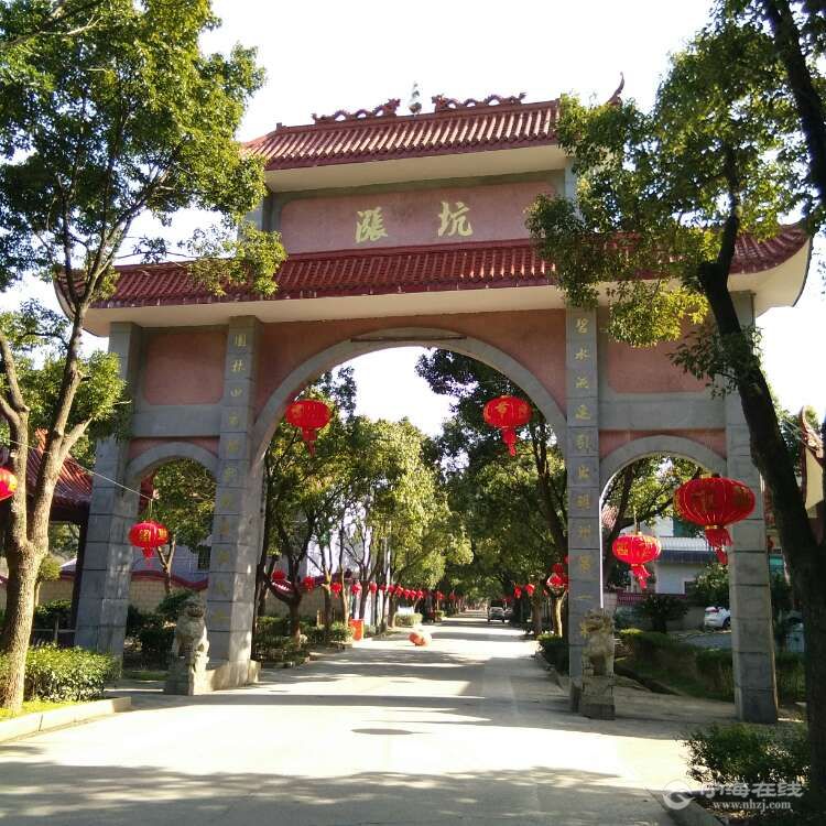 大佳何镇涨坑村年味浓 宁海动态 宁海在线 宁海门户
