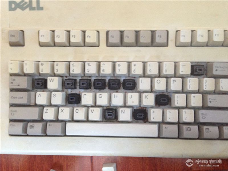 dell戴尔at101walps轴键盘换一包黑软利群