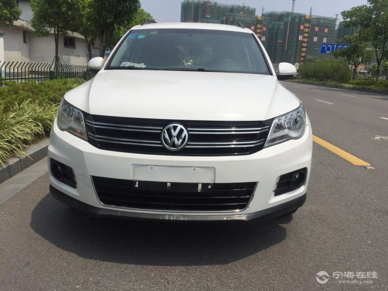 大众途观1.8t 白色