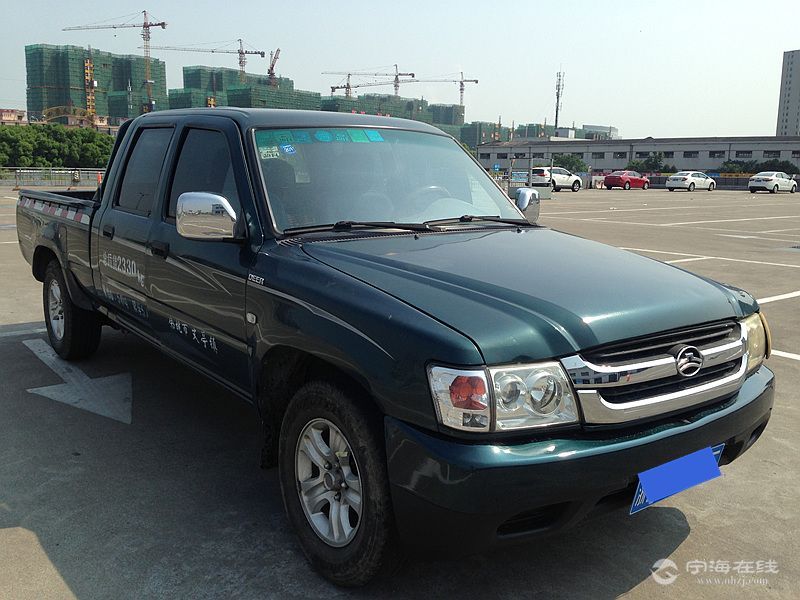 长城迪尔皮卡28t斗加长墨绿色支持检测包过户￥28万