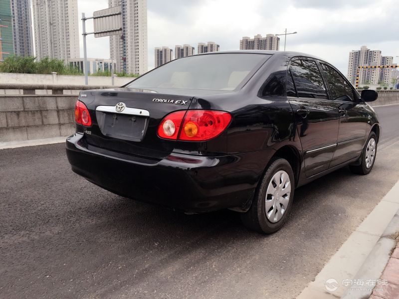 进口丰田花冠全程4s店保养 黑色【个人一手车 支持检测】
