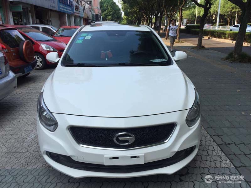 广汽传祺ga3豪华型 白色 可按揭分期 代步滴滴首选