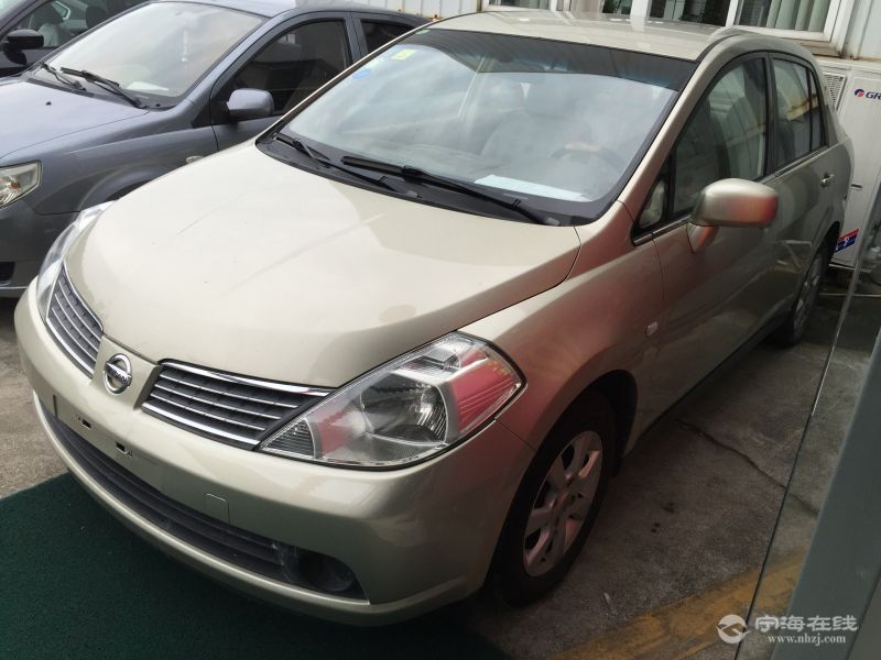 2007年3月尼桑颐达1.6手动 金色提供按揭0首付可提车