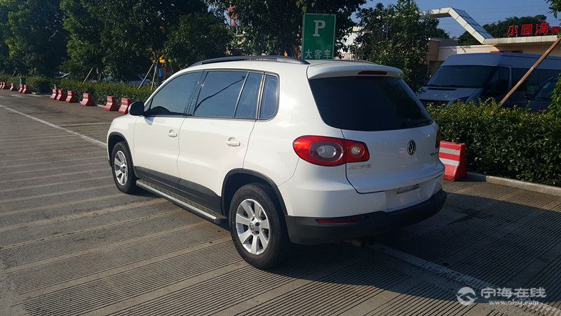 大众途观1.8t 白色