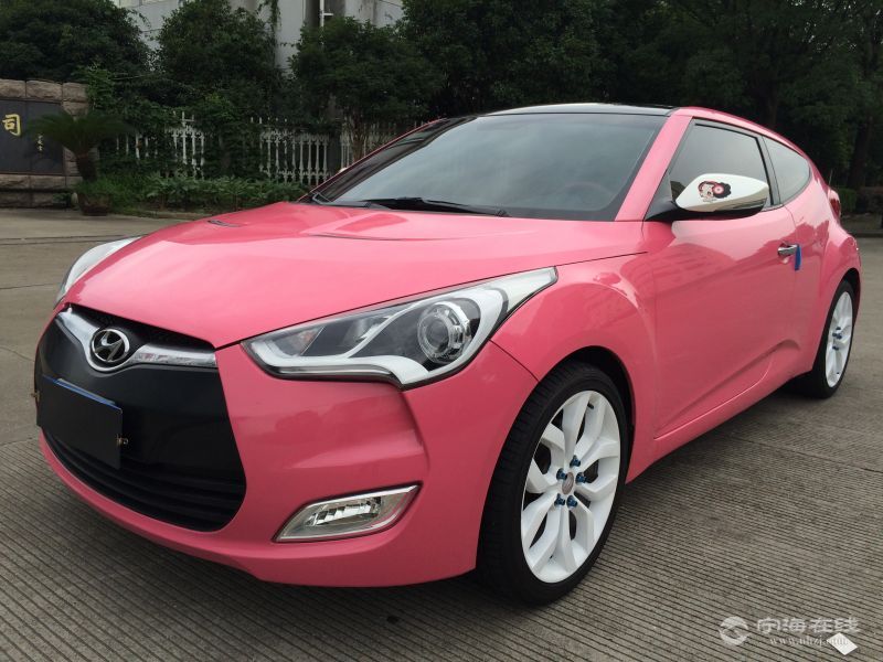 现代飞思1.6at 粉红