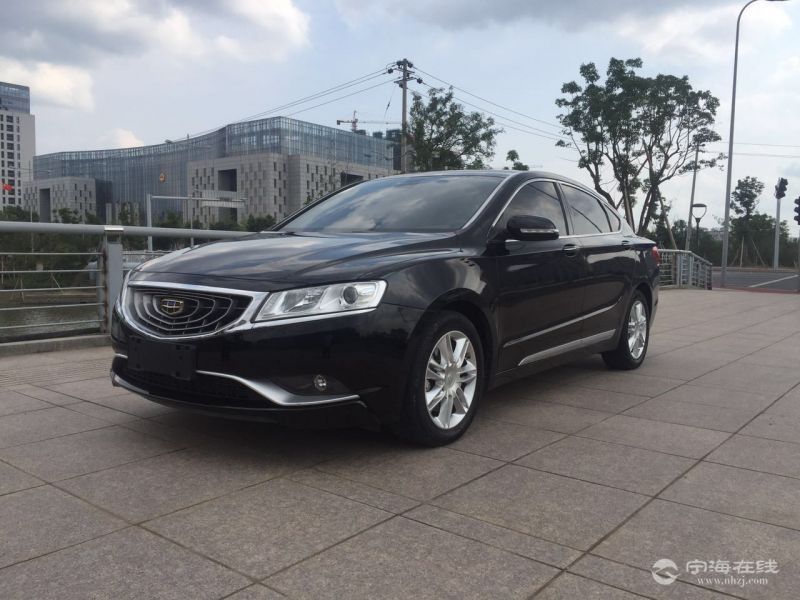 吉利帝豪博瑞豪华版黑色个人车喜欢别错过可按揭1198w