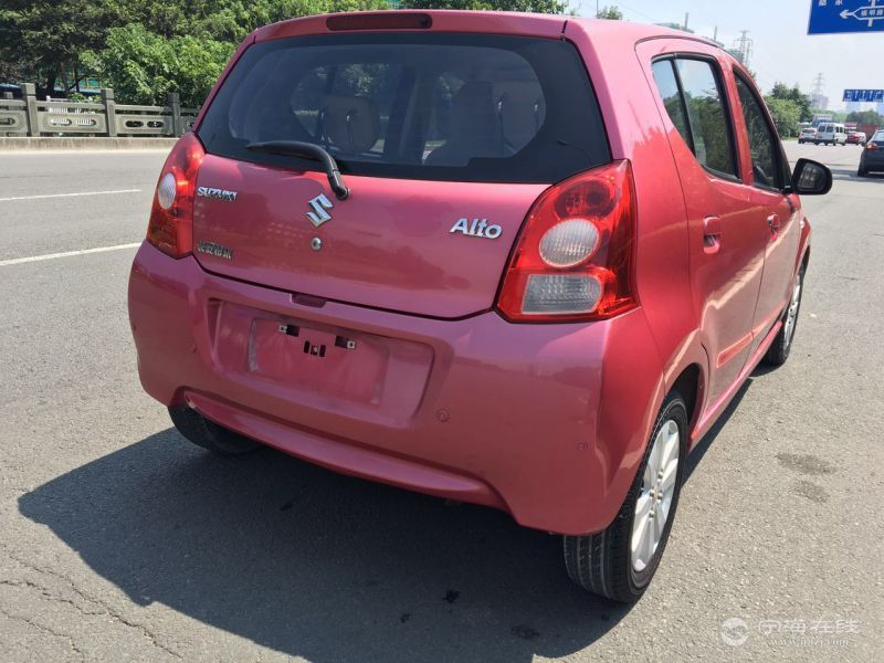 铃木奥拓10at粉红色极品个人车真实信息拒绝低价欺骗