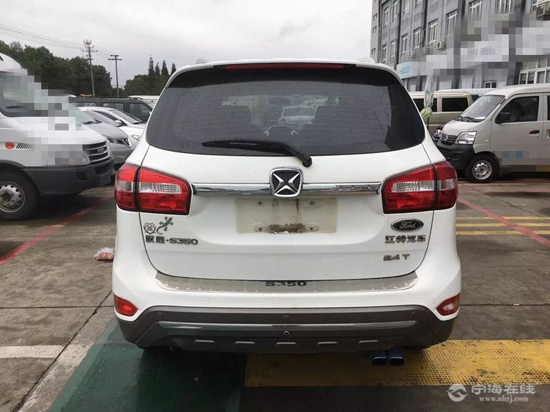 江铃驭胜s350天窗柴油 白