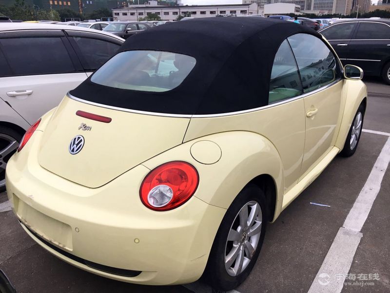 大众甲壳虫敞篷 黄色 - 二手车交易 - 宁海在线 - 宁海门户