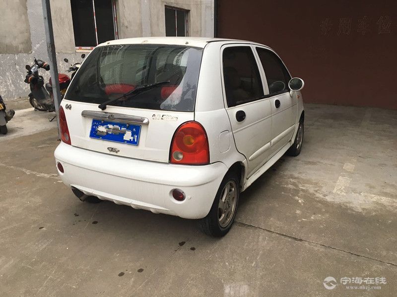 奇瑞qq0.8自动挡 白色 支持零首付当天可提车 全国提档