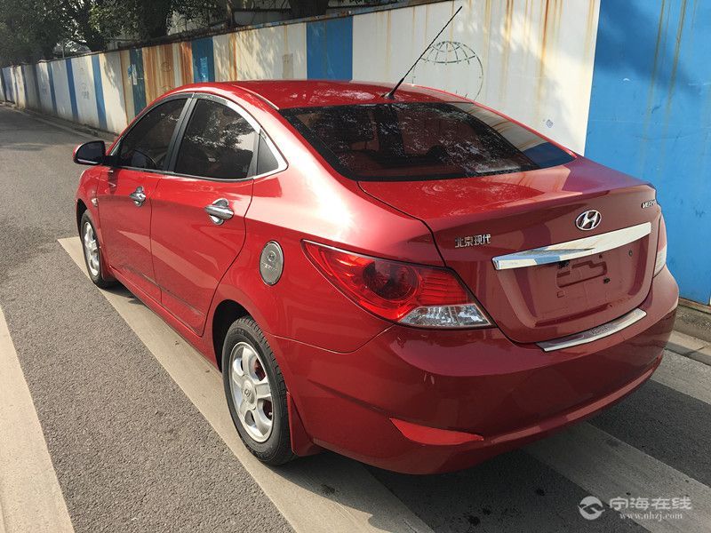 现代瑞纳车况精品 红色 4 万精品车况,好车不等人