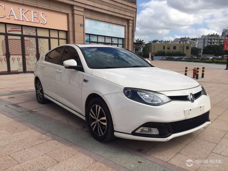 名爵6mg6高配18白色可零首付真实信息拒绝低价欺骗