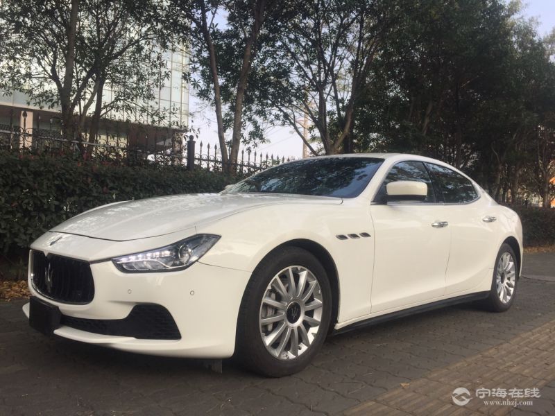 玛莎拉蒂ghibli吉博力白色可分期真实信息如果有虚假包赔1万