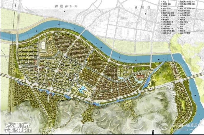 宁海未来老城区规划图图片