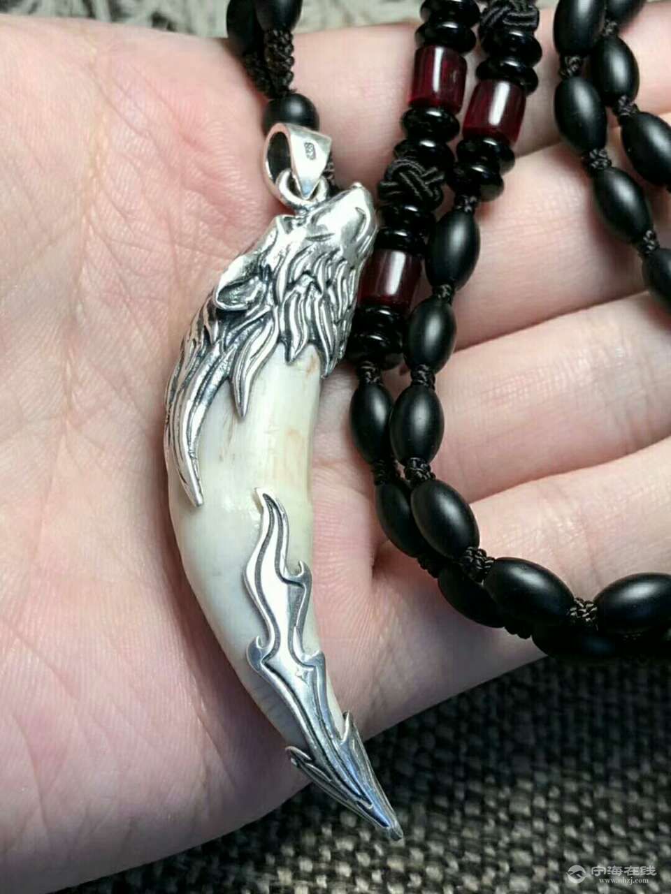 出几十颗狼牙正宗西伯利亚大狼牙十足的好货懂行的来