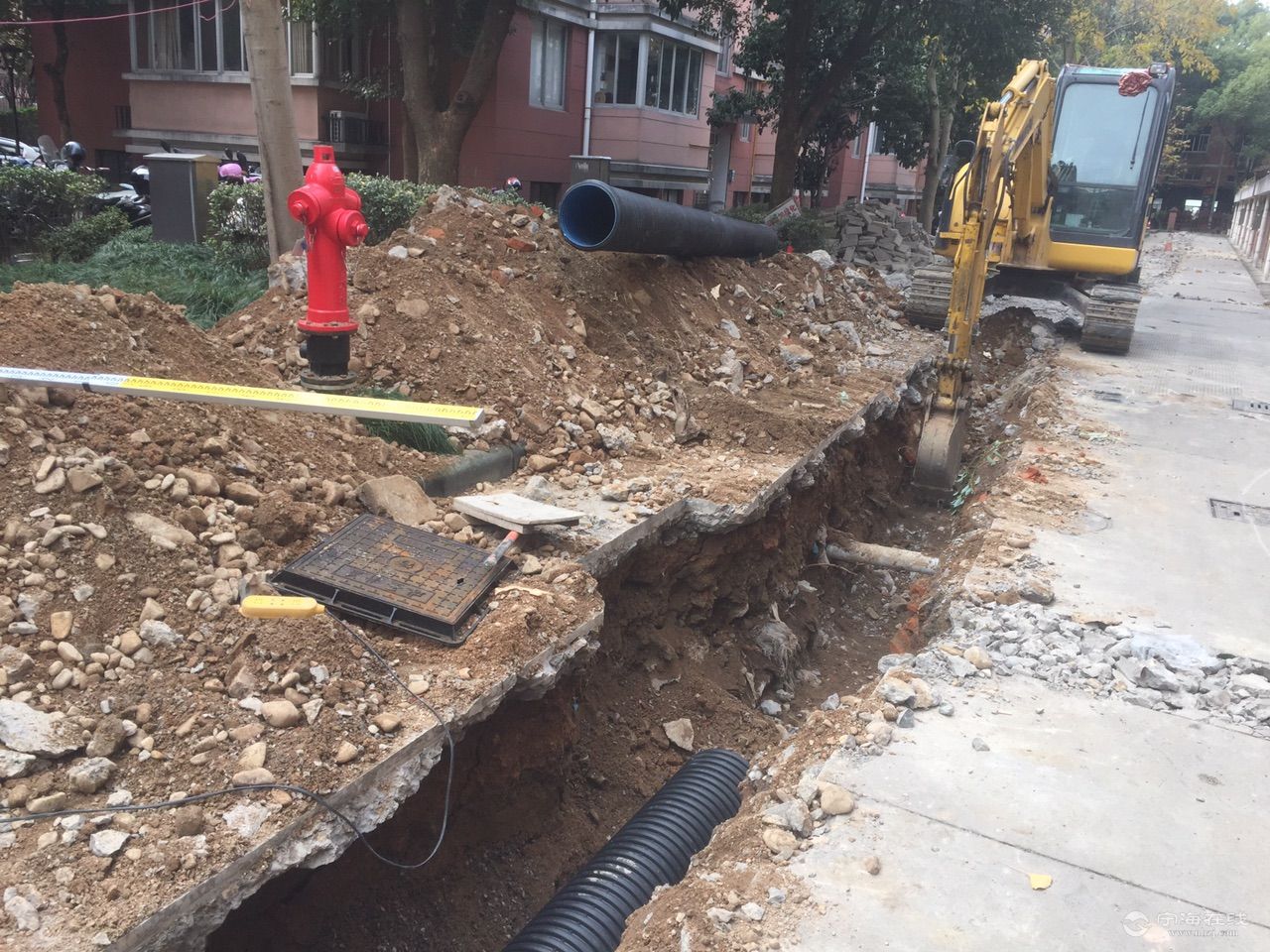 小区排水系统改造